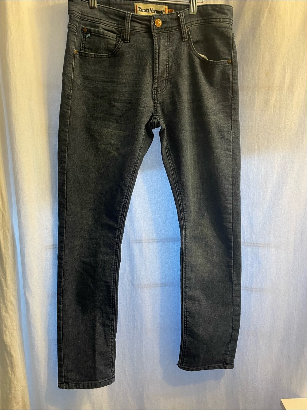 Tailor Vintage Canaan Slim Fit Blue Jeans Mens 30x30 Connecticut Originals
